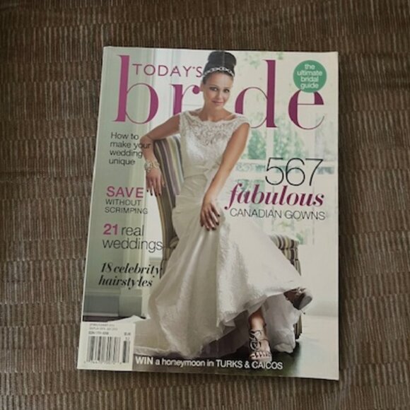 Today's Bride Canada's Fashion and Wedding Planner Bridal Guide Spring 2013 - Picture 1 of 8